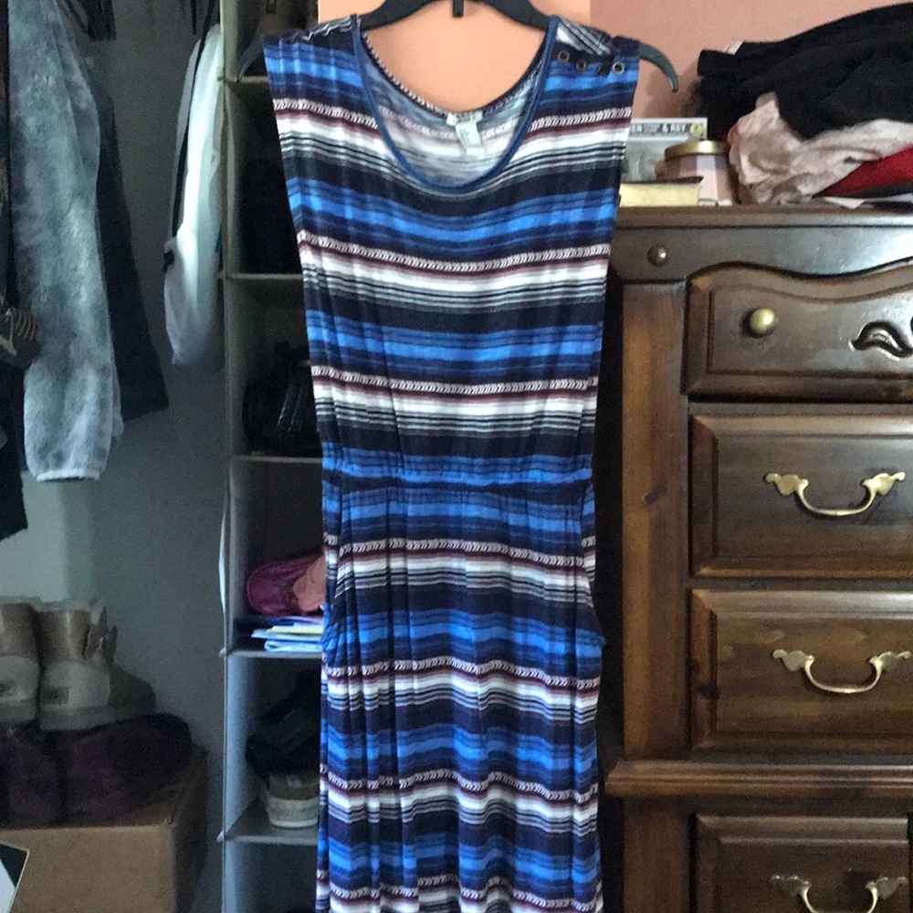 Forever 21 striped dress w/ pockets